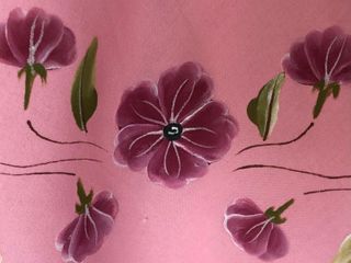 Traje Flamenca pintado a mano T4-6 años