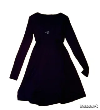 Twinset Abito Longuette Chic Jersey Crêpe Nero