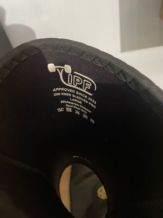 Rodilleras ONI rígidas talla L