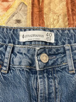 Vaqueros Stradivarius Straight Fit Talla 40