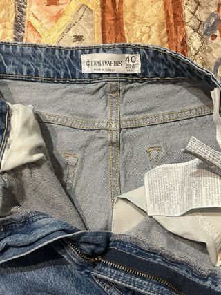 Vaqueros Stradivarius Straight Fit Talla 40