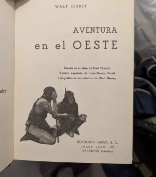 Libro Disney Aventura en el Oeste