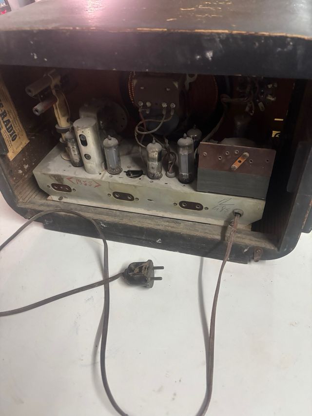 Radio Antigua Válvulas OCEANIC ALBASTRO