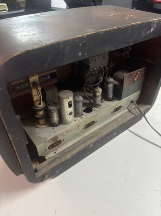 Radio Antigua Válvulas OCEANIC ALBASTRO