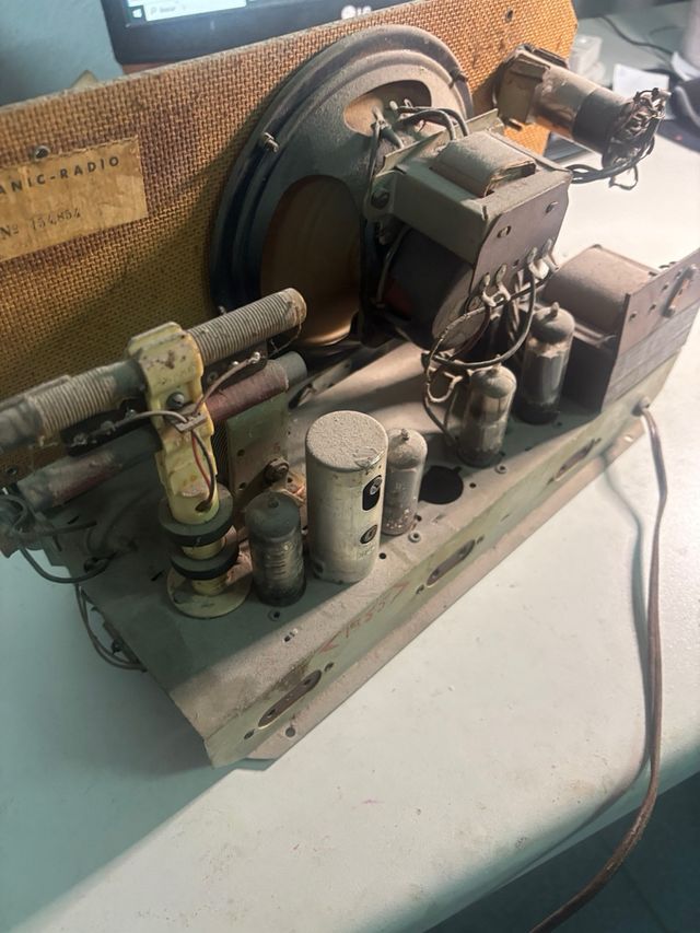 Radio Antigua Válvulas OCEANIC ALBASTRO