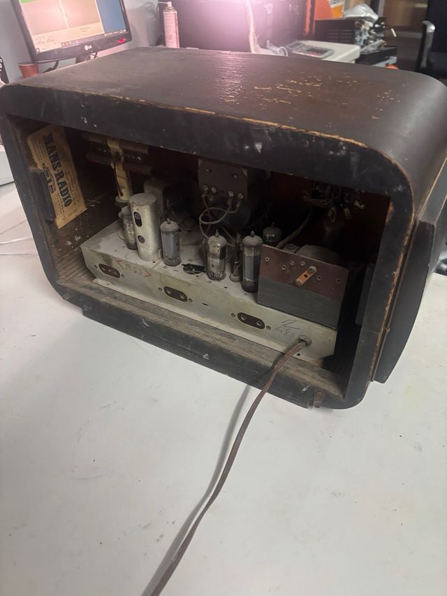 Radio Antigua Válvulas OCEANIC ALBASTRO