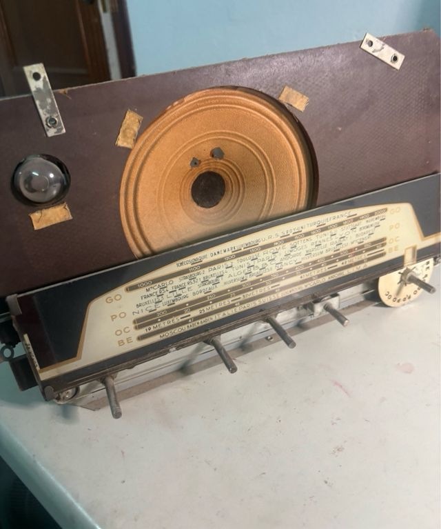 Radio Antigua Válvulas OCEANIC ALBASTRO