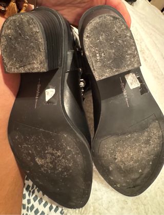 Botines Vaqueros Negros con Adornos