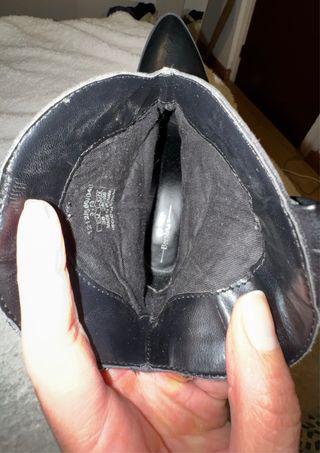 Botines Vaqueros Negros con Adornos