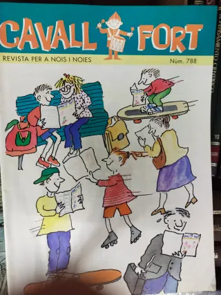 Revistas Cavall Fort antiguas