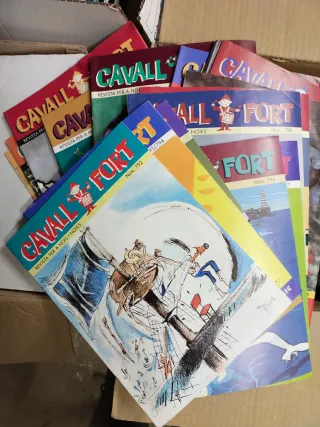 Revistas Cavall Fort antiguas