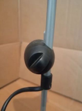 Flexo de escritorio gris