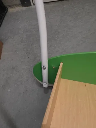 Correpasillos Ikea madera y metal