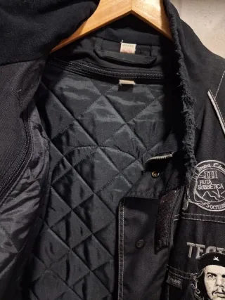 Chaqueta Moto Cordura Negra