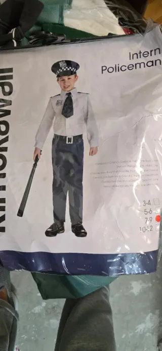 Disfraz Policía Infantil Intern