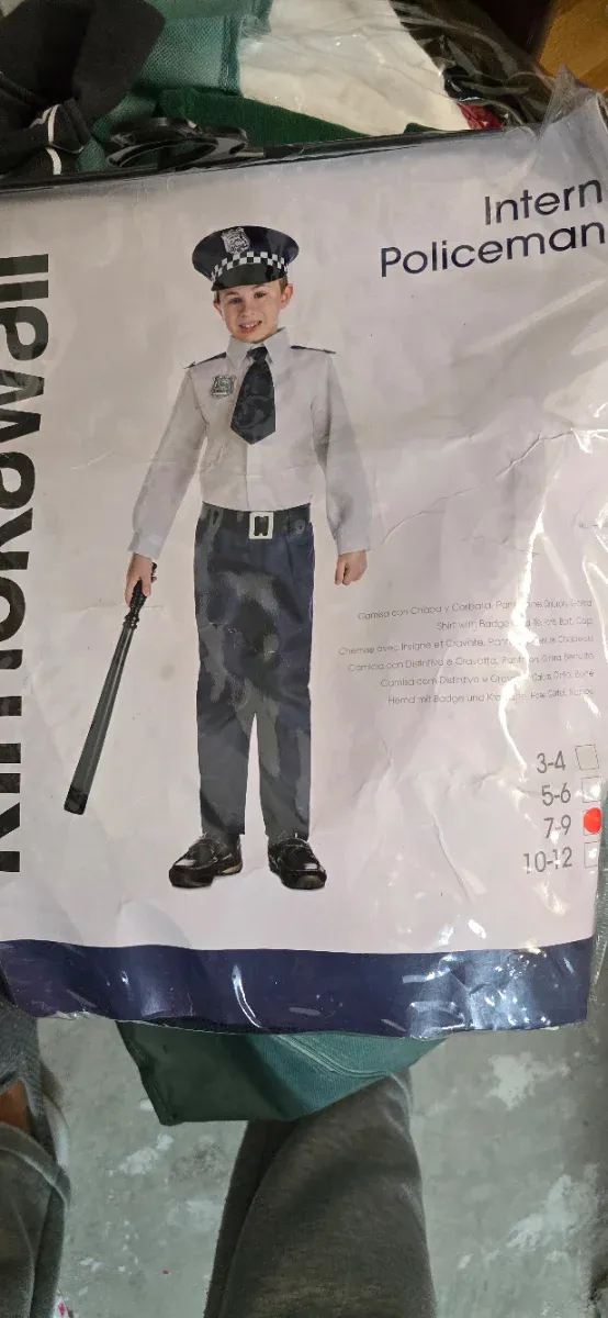 Disfraz Policía Infantil Intern