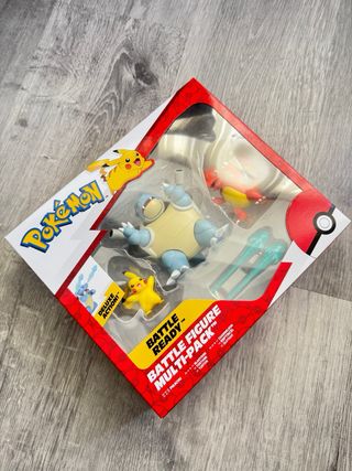 Pack Figuras Pokémon Battle Ready Picachu