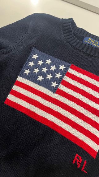 Jersey Ralph Lauren Bandera USA Talla S