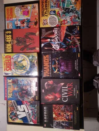Lote de libros Marvel