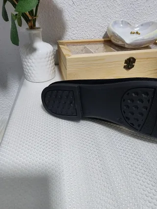 Bailarinas beige y negras