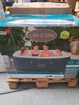 SPA Hinchable Bestway Lay-Z-SPA Verde 180x180x66cm