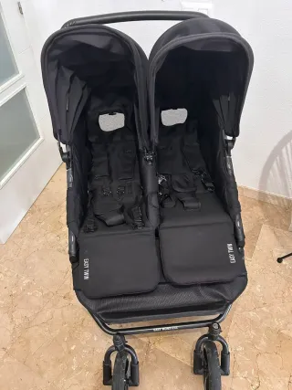 Carro Gemelar Baby Monster Easy Twin 3