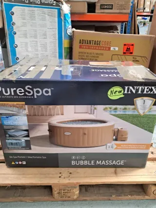 Spa Hinchable Intex Beige 4 Personas