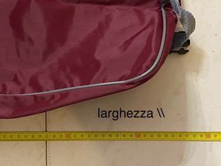 Borsa porta abiti da viaggio Q8 rossa