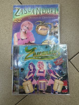Zascanduri DVD y CD