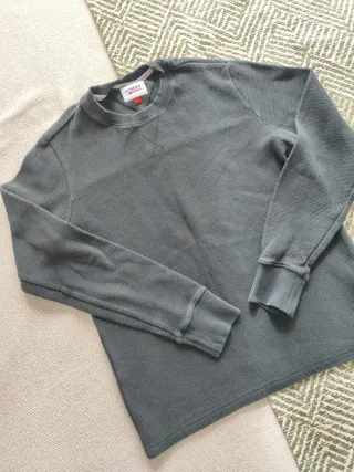 Sudadera Tommy Jeans Talla S Gris