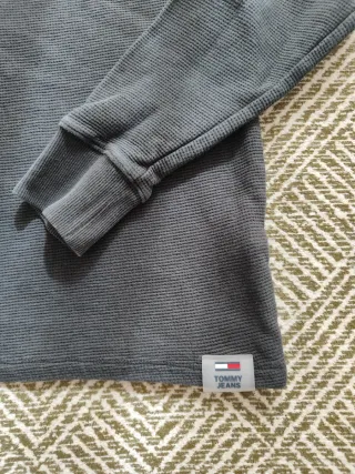 Sudadera Tommy Jeans Talla S Gris