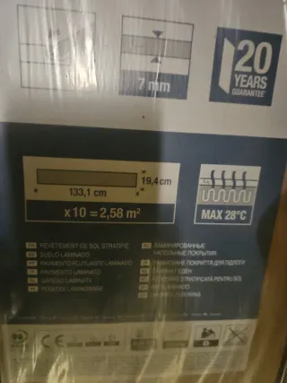 Suelo laminado imitación madera