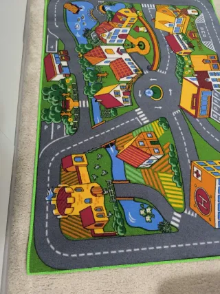 Alfombra infantil de juegos ciudad