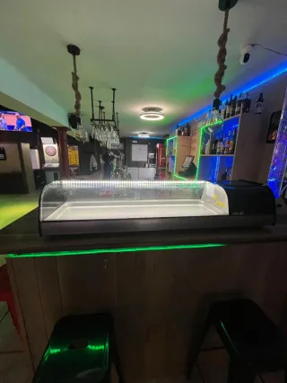 Vitrina refrigeradanegra