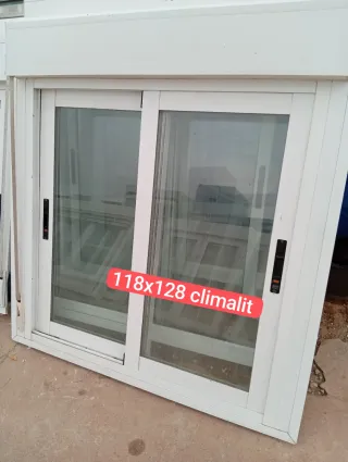 Ventanas aluminio 150x122 alto climalit