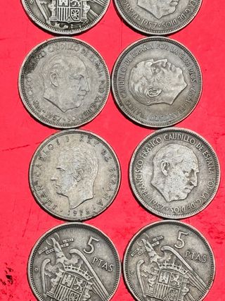 Moneda 5 Pesetas Franco 14