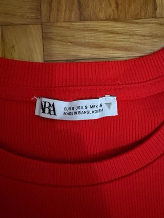 Conjunto Mujer Rojo y Negro Nuevo