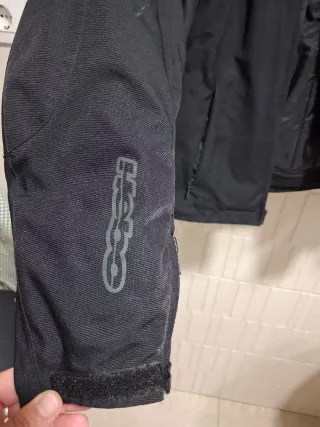 Chaqueta Moto Cordura Mujer Negra