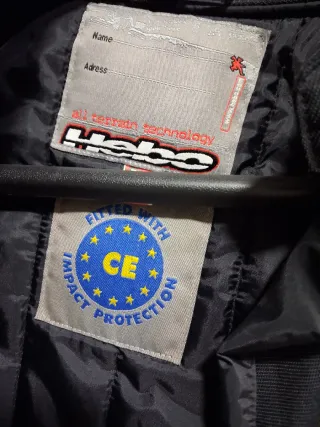 Chaqueta Moto Cordura Mujer Negra