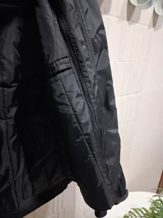 Chaqueta Moto Cordura Mujer Negra