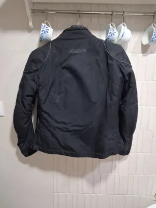 Chaqueta Moto Cordura Mujer Negra