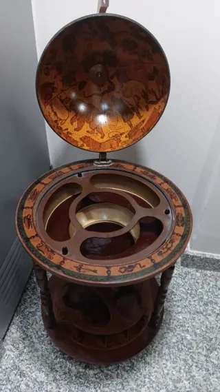 Botellero Globo Terráqueo