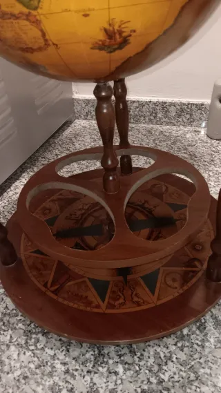 Botellero Globo Terráqueo