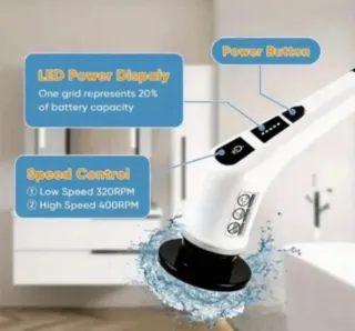 Limpiador Eléctrico Giratorio Inalámbrico