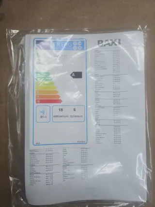 Calentador de agua a gas natural BAXI 11 Fi