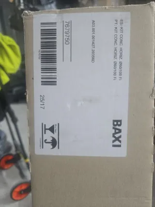 Calentador de agua a gas natural BAXI 11 Fi