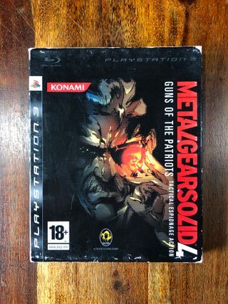 Metal Gear Solid 4 ps3 guns of the patriots