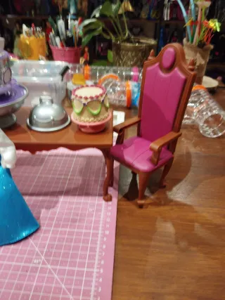 Pack Mesa Bella y Vestido Azul