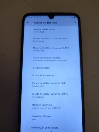Motorola G8 Nero 64 GB