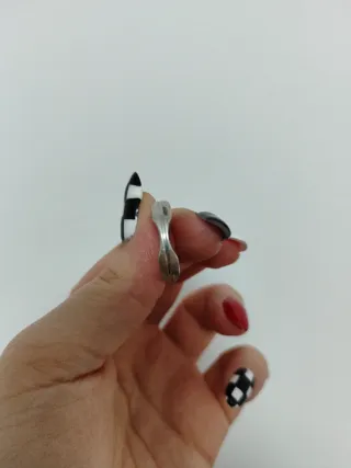 Anillo Plata Ley S925 21mm